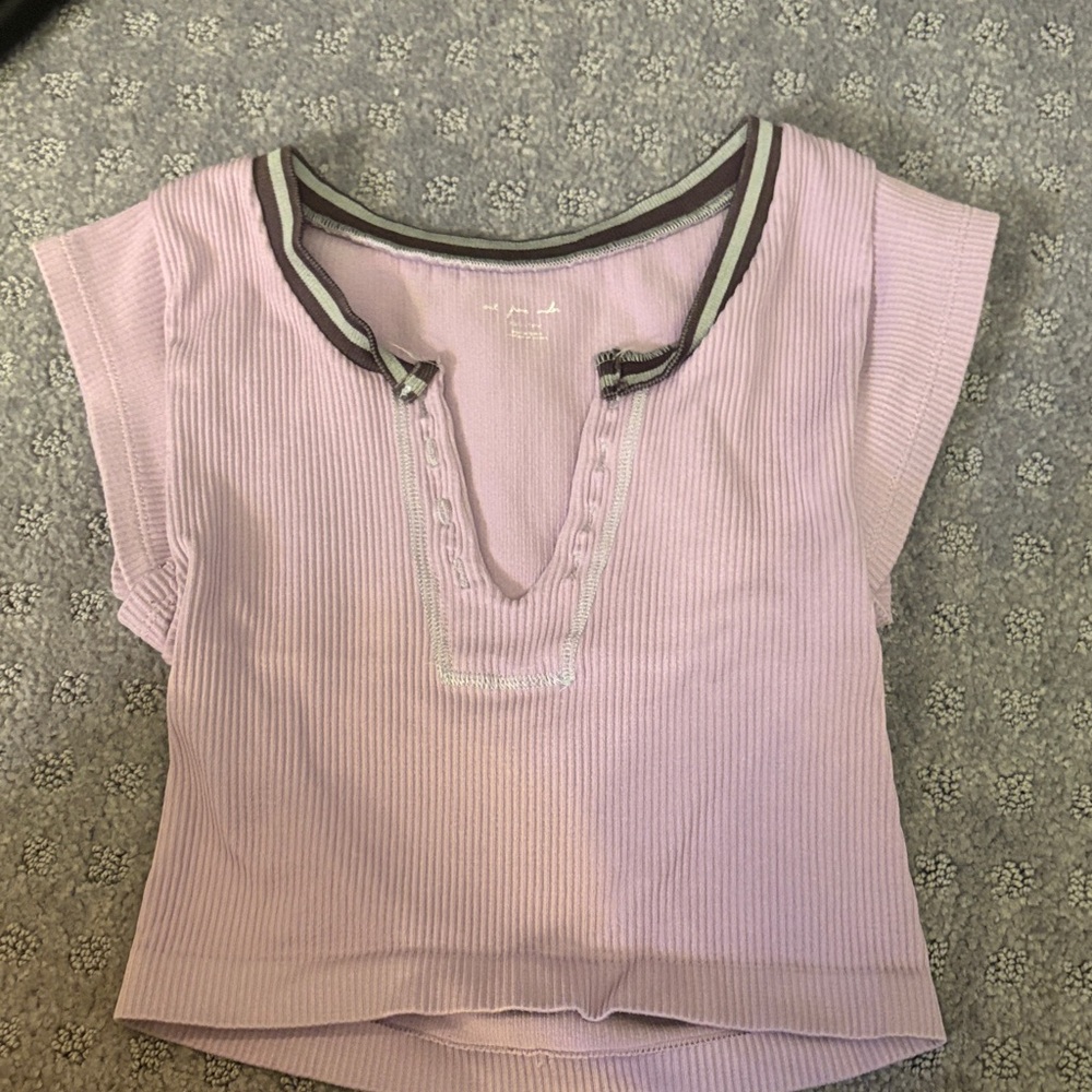 purple urban outfitters out from under top